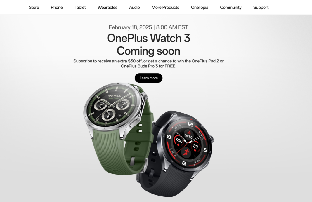 OnePlus Watch 3