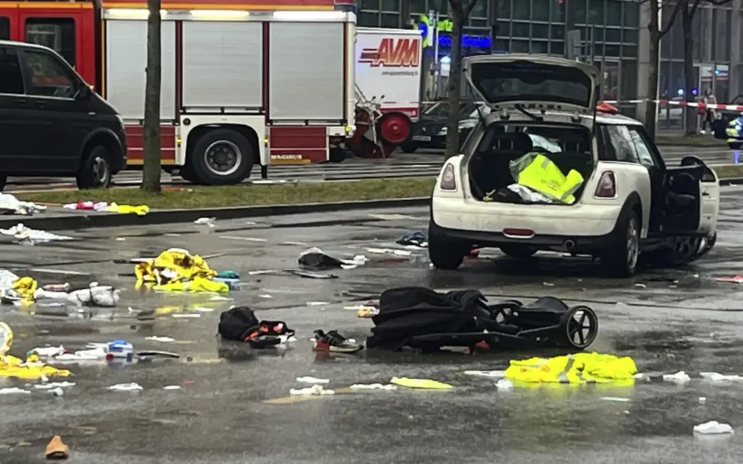 Car Rams into Crowd in Germany