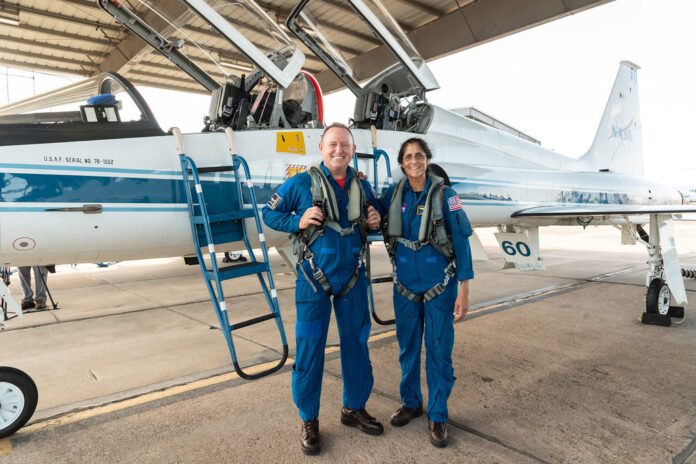 Butch Wilmore and Suni Williams