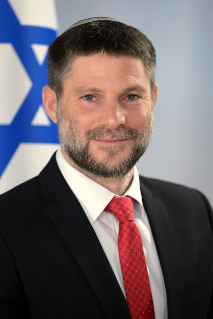 Finance Minister Bezalel Smotrich