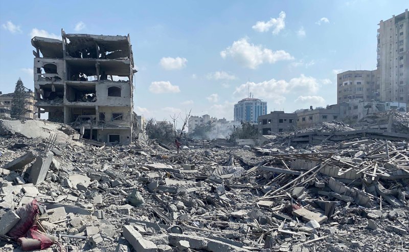 Pushes Gaza Aid Pushes Gaza Aid