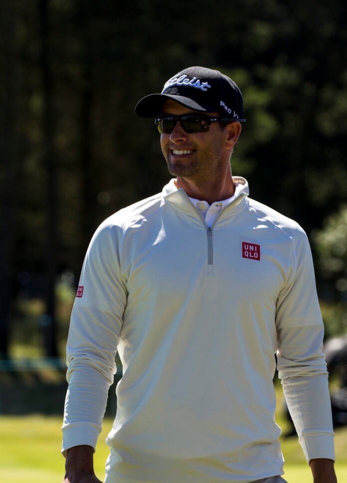 Australia’s Adam Scott