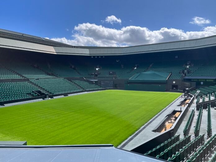 Wimbledon's grass courts