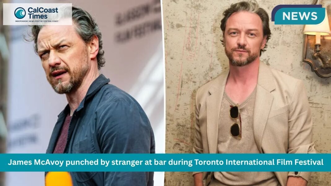 James McAvoy Reportedly Punched by Stranger at Toronto Bar During Film Festival Debut James McAvoy Reportedly Punched by Stranger at Toronto Bar During Film Festival Debut